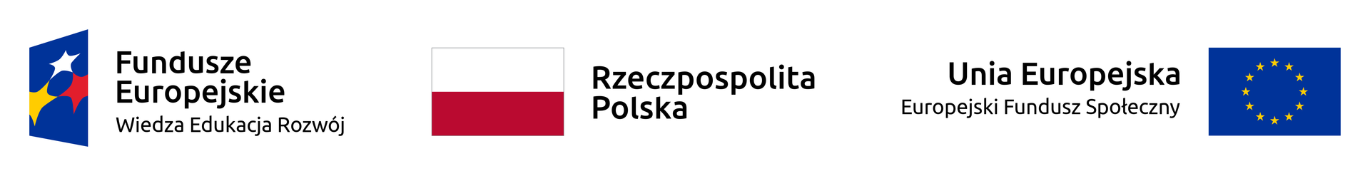 Fundusze unijne Logotypy Funduszy Unijnych